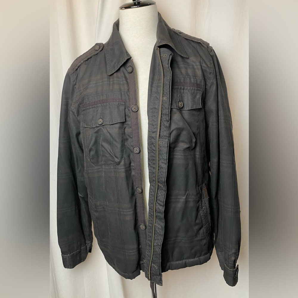 Columbia Sportswear Brown Plaid Flannel Sherpa Lined Men’s XL Zip Up Jacket